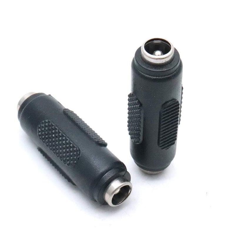 Eilumduo Hxchen 10Pcs DC Female to Female Power Jack Connector Adapter 2.5x5.5 mm for CCTV Camera - Image 3